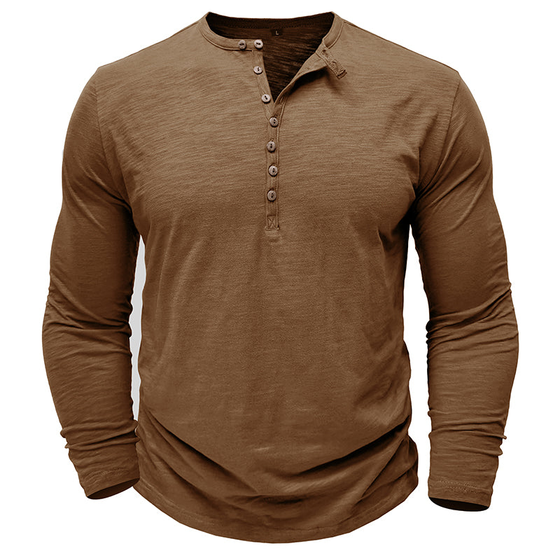 Noah | Cotton Long Sleeve Shirt