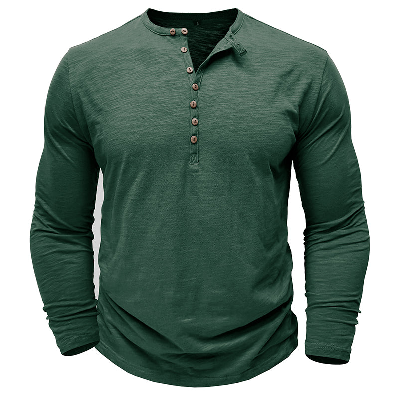 Noah | Cotton Long Sleeve Shirt