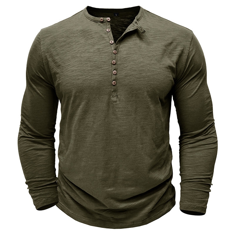 Noah | Cotton Long Sleeve Shirt