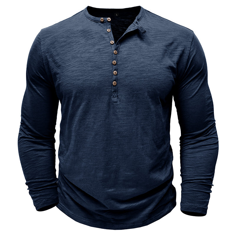 Noah | Cotton Long Sleeve Shirt