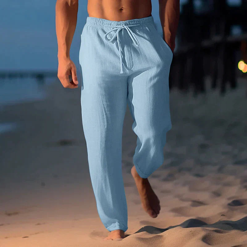 Silas | Linen trouser for men