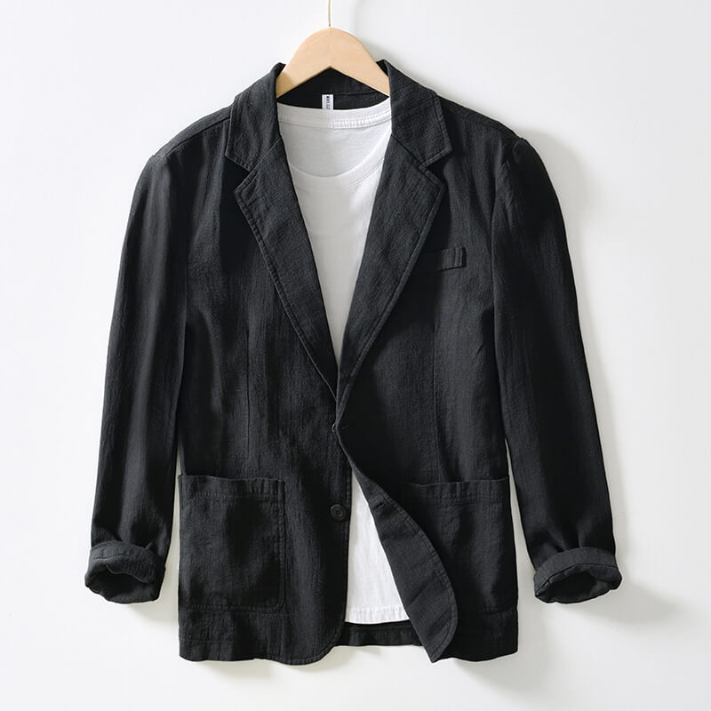 Lennon | Tailored Linen Jacket