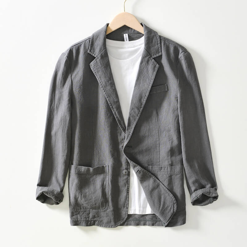 Lennon | Tailored Linen Jacket