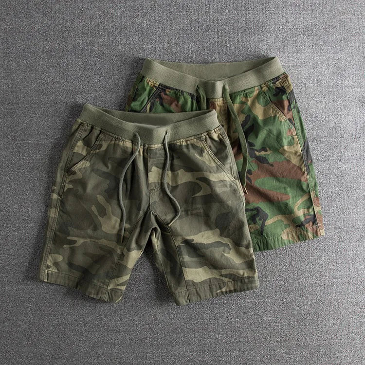 Crimson | Camouflage Shorts