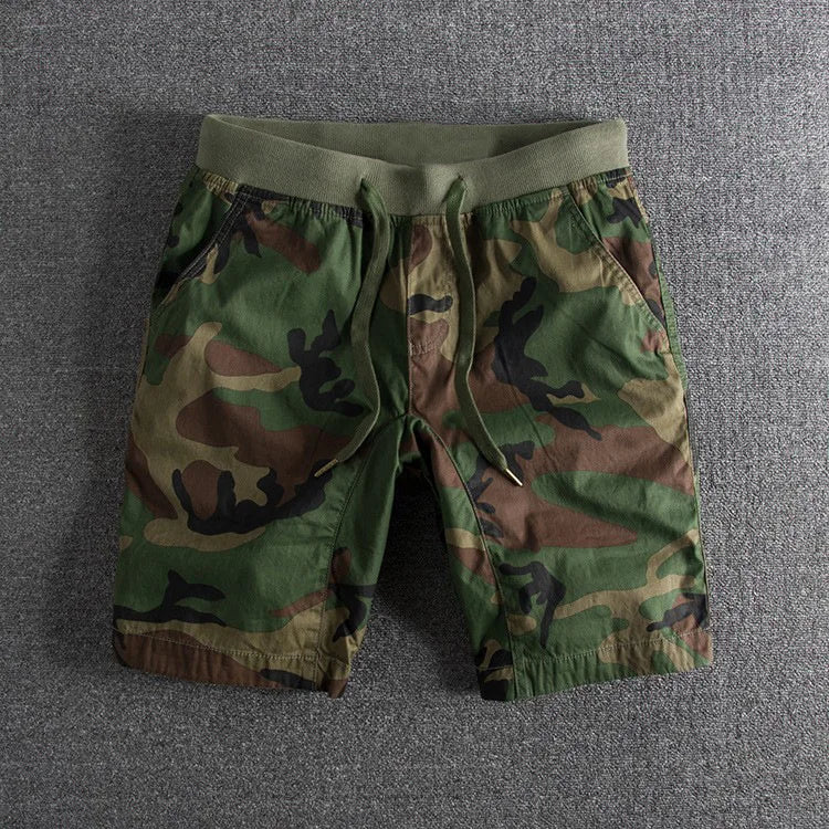 Crimson | Camouflage Shorts