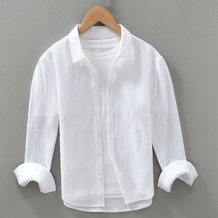 Conor | Natural Cotton Shirt